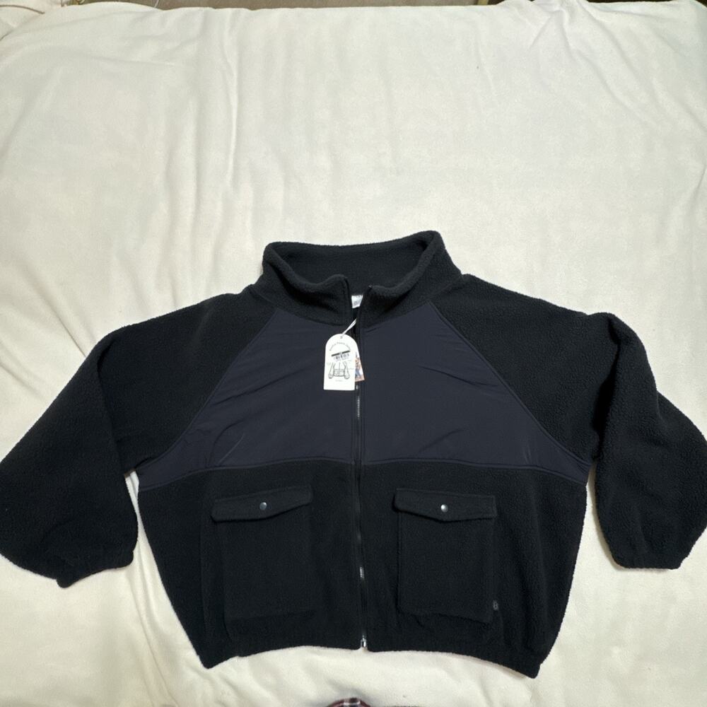 Blogilates Women's Bonfire Fleece Jacket - Black 3X